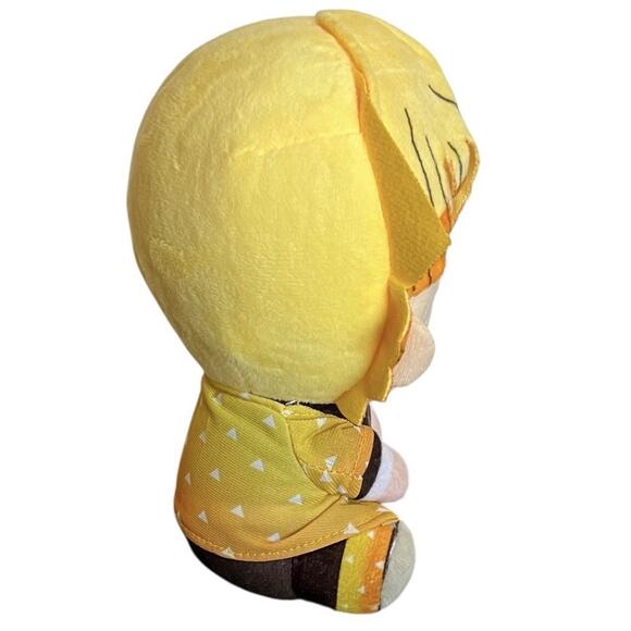 Zenitsu Agatsuma 8" Plush Stuffed Doll Anime Demon Slayer Kimetsu no Yaiba - Picture 5 of 10